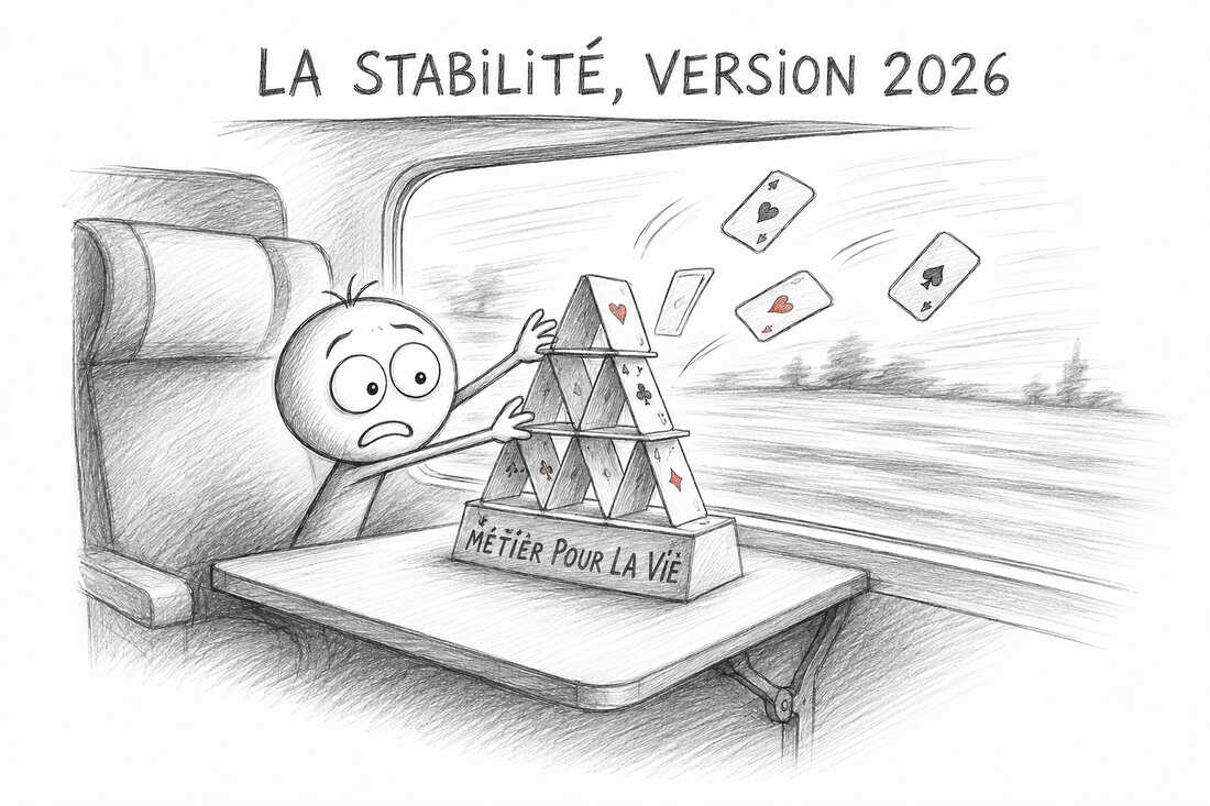 Le métier pour la vie n’existe plus : la stabilité version 2026