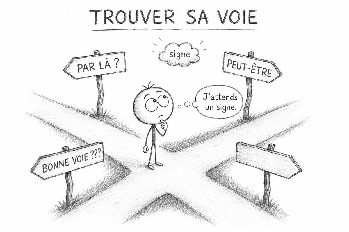 Trouver sa voie professionnelle : attendre un signe au carrefour ne fonctionne pas
