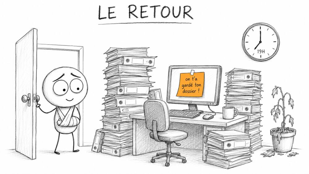 Sortir d'un travail qui vous abîme 7 Le retour : rien n'a changé au bureau