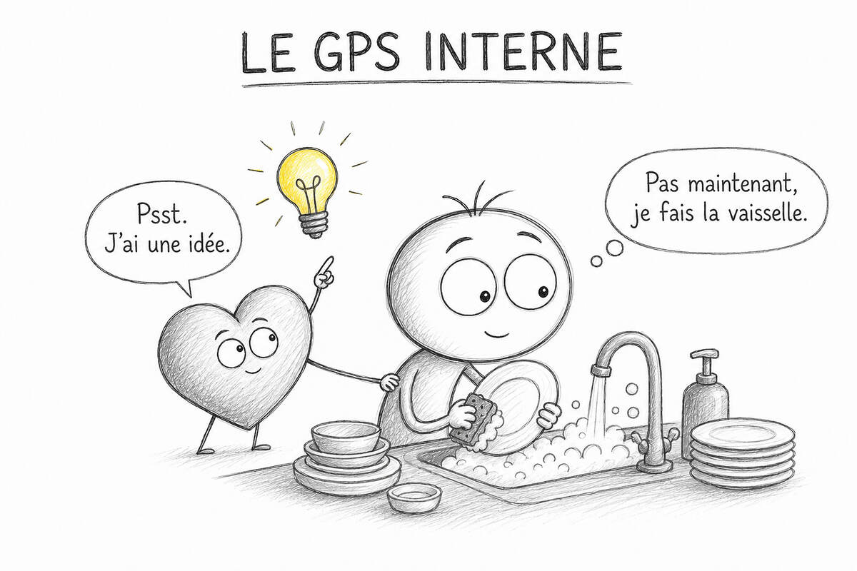 Écouter son GPS interne pour trouver sa voie : le coup de coude du cœur