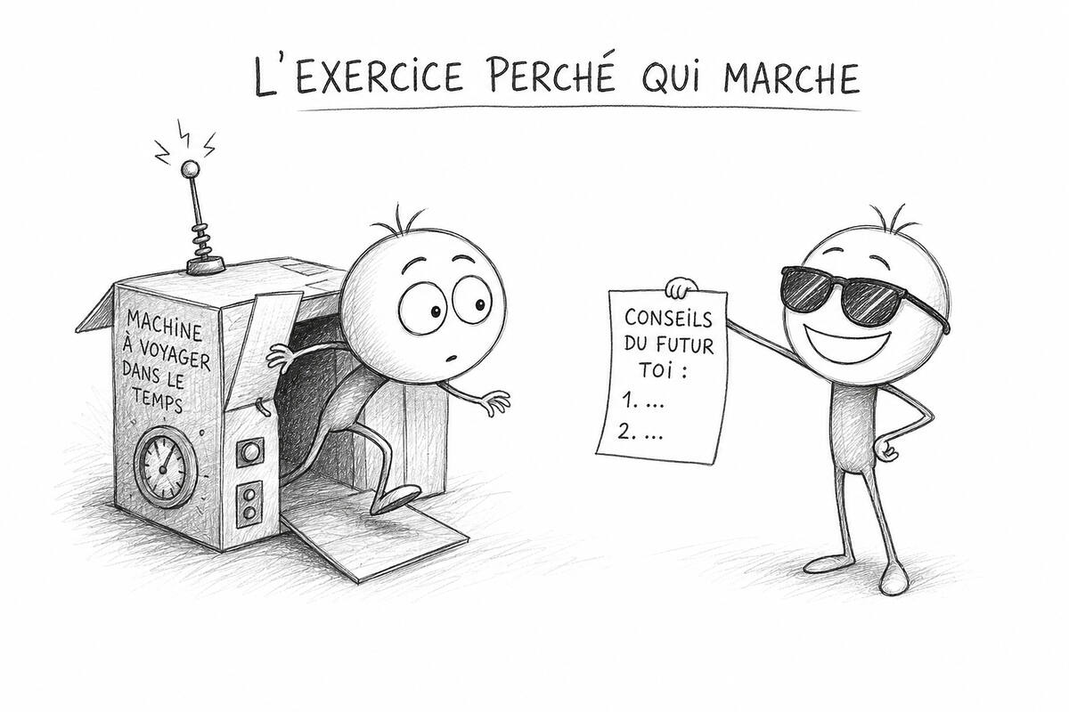 L’exercice de la machine à remonter le temps pour trouver sa voie