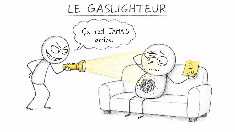 Manager toxique et gaslighting au travail : je n'ai jamais dit ça